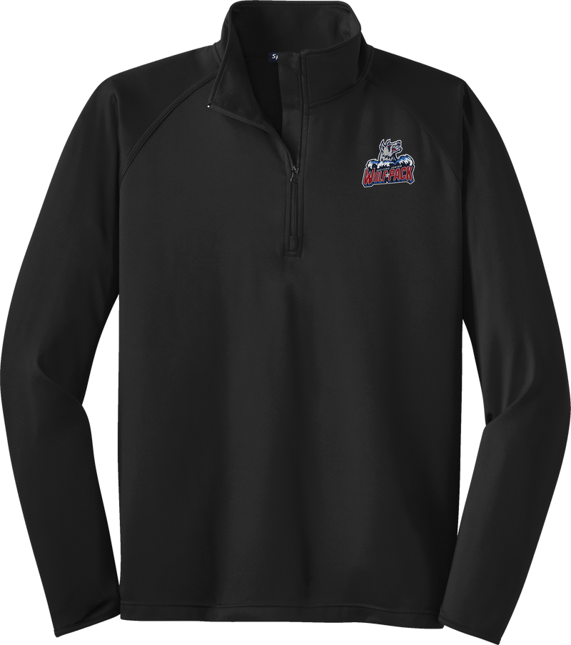 Hartford Jr. Wolfpack Sport-Wick Stretch 1/4-Zip Pullover