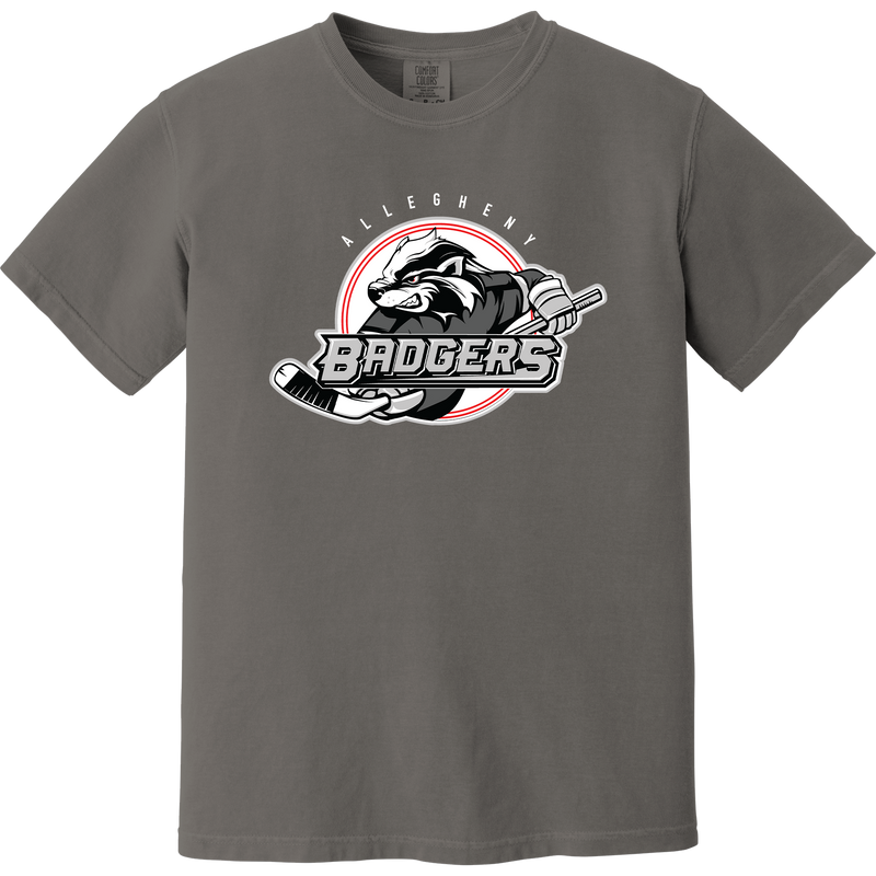 Allegheny Badgers Heavyweight Ring Spun Tee