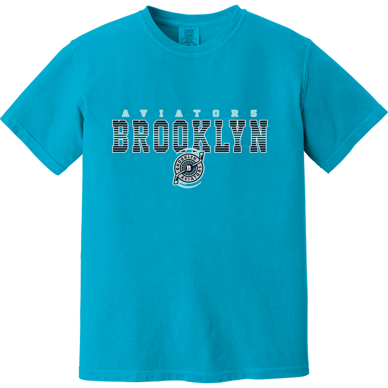 Brooklyn Aviators Heavyweight Ring Spun Tee