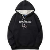 Scary Badgers Breakaway Fall Fleece Adult Hoodie