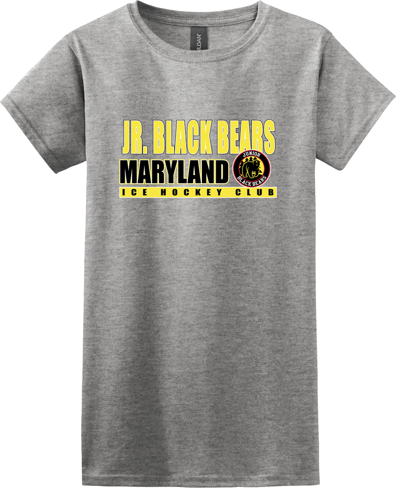 MD Jr. Black Bears Softstyle Ladies' T-Shirt