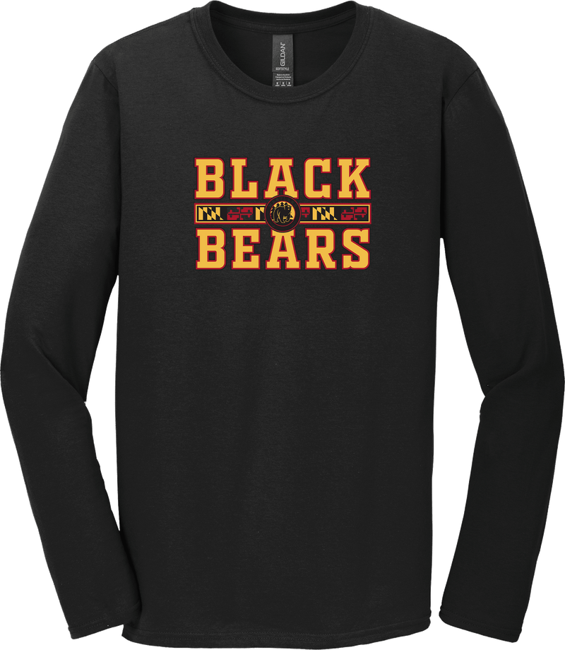 Maryland Black Bears Softstyle Long Sleeve T-Shirt