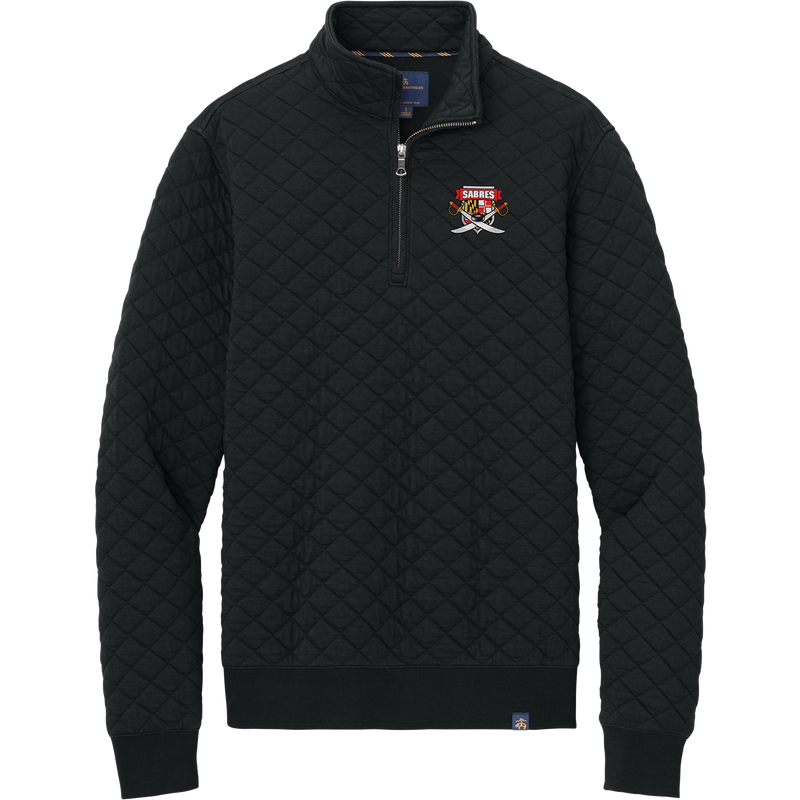 SOMD Sabres Brooks Brothers Diamond Quilt 1/4-Zip