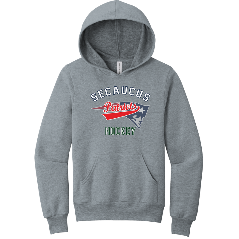 Secaucus Patriots Youth Sponge Fleece Pullover Hoodie