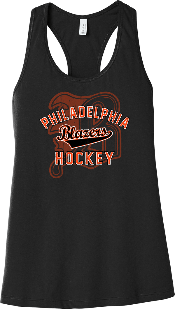 Philadelphia Blazers Womens Jersey Racerback Tank