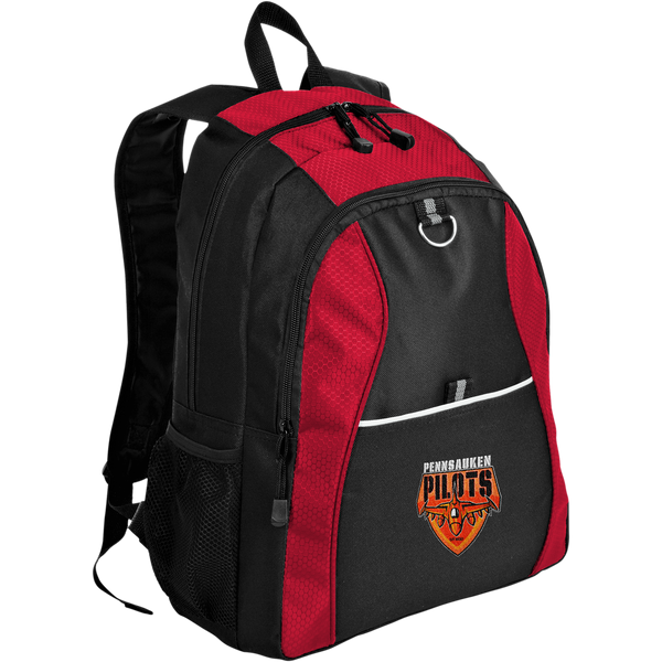 Pennsauken Pilots Contrast Honeycomb Backpack