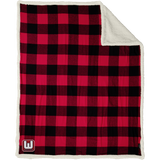 CT Whalers Tier 1 Flannel Sherpa Blanket