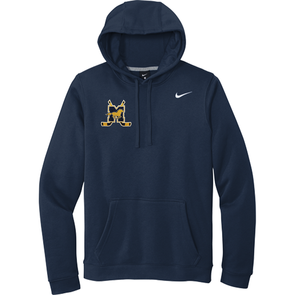 Marlboro Hockey Nike Club Fleece Pullover Hoodie