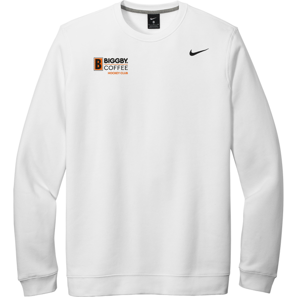 Biggby Coffee Hockey Club Nike Club Fleece Crew