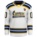 CT Clippers Goalie Jersey - White