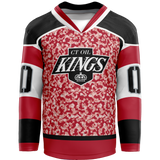 CT Oil Kings Youth Goalie Reversible Sublimated Jersey