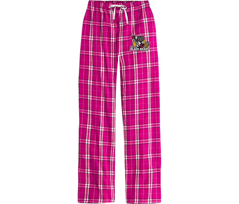 Dupage Black Bears Women's Flannel Plaid Pant