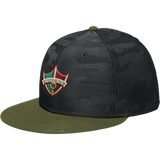 Delaware Ducks New Era Camo Flat Bill Snapback Cap