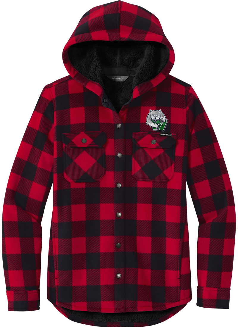 Woodbridge Wolfpack Eddie Bauer Ladies Woodland Shirt Jac