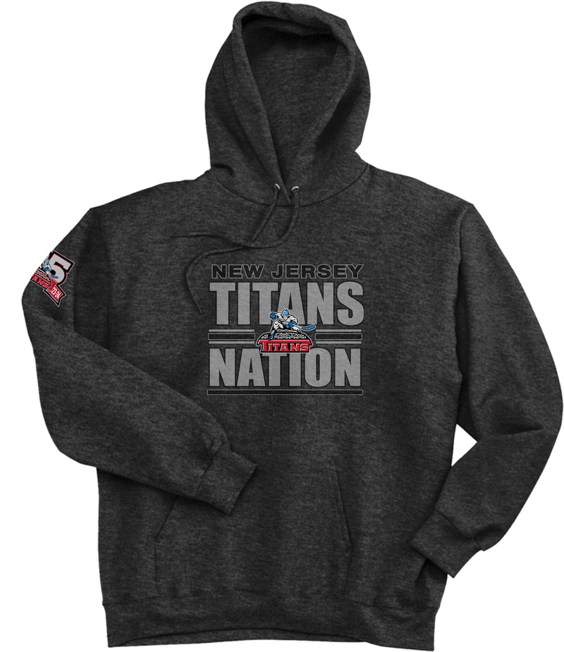 NJ Titans Ultimate Cotton - Pullover Hooded Sweatshirt