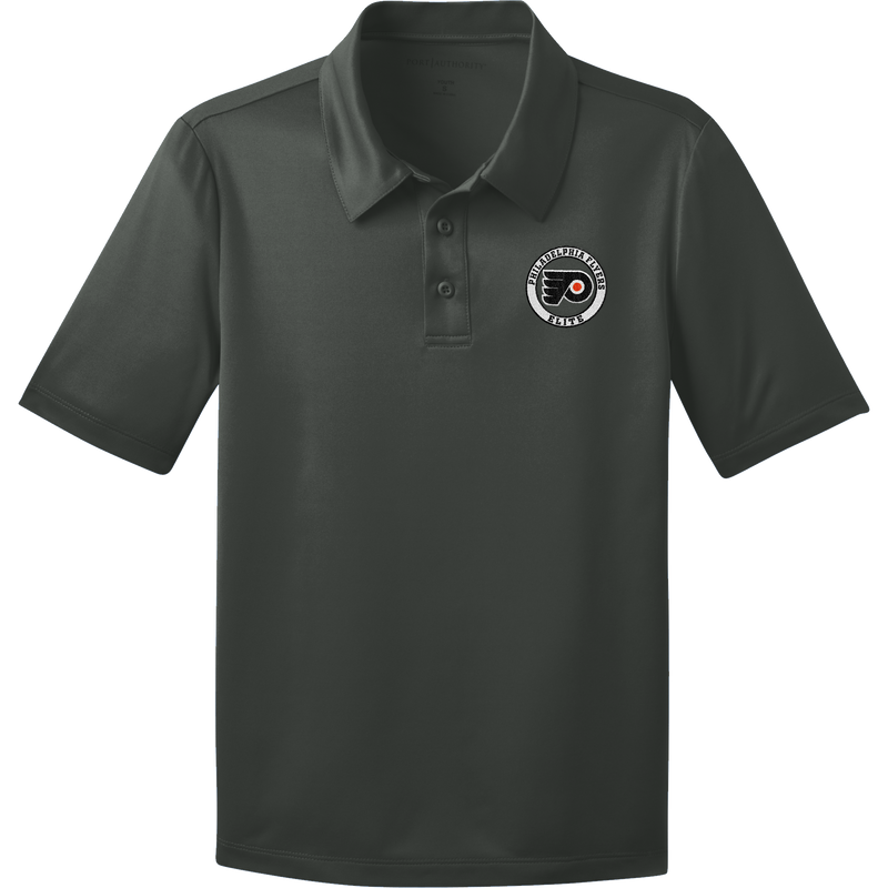 Philadelphia Flyers Elite Youth Silk Touch Performance Polo