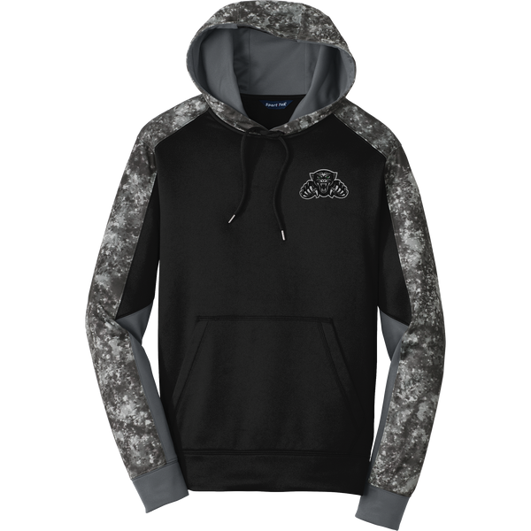 Igloo Jaguars Sport-Wick Mineral Freeze Fleece Colorblock Hooded Pullover