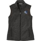 Pittsburgh Huskies Ladies Sweater Fleece Vest