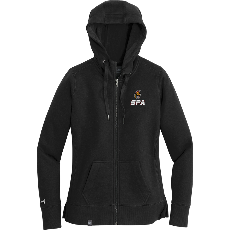 Seacoast Spartans New Era Ladies French Terry Full-Zip Hoodie