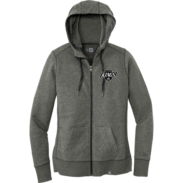 CT Oil Kings New Era Ladies French Terry Full-Zip Hoodie