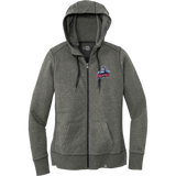 CT Wolfpack South New Era Ladies French Terry Full-Zip Hoodie