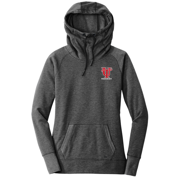 University of Tampa New Era Ladies Tri-Blend Fleece Pullover Hoodie