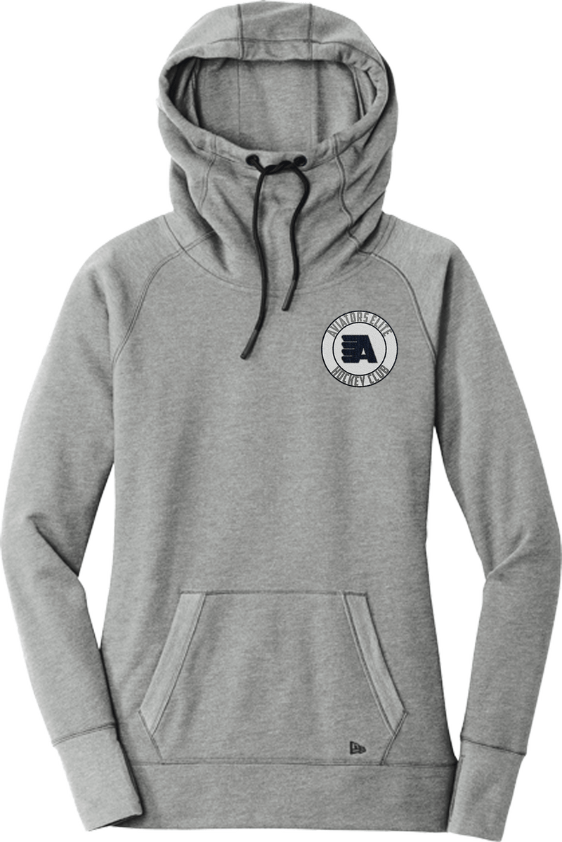 Aspen Aviators New Era Ladies Tri-Blend Fleece Pullover Hoodie