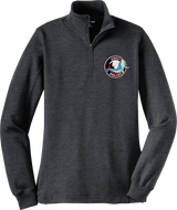 Jersey Shore Whalers Ladies 1/4-Zip Sweatshirt