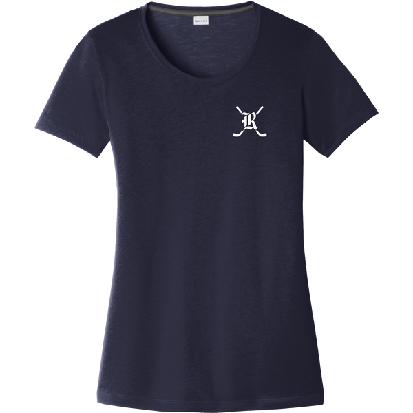 Randolph Middle School Ladies PosiCharge Competitor Cotton Touch Scoop Neck Tee