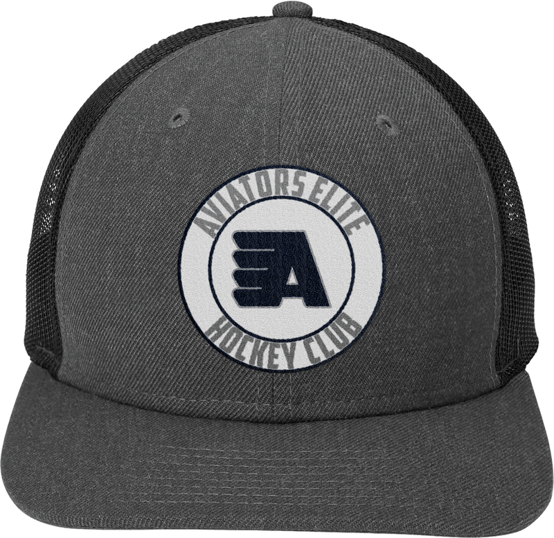 Aspen Aviators New Era Snapback Low Profile Trucker Cap