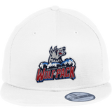 Hartford Jr. Wolfpack New Era Flat Bill Snapback Cap