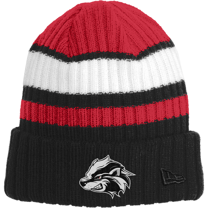 Allegheny Badgers New Era Ribbed Tailgate Beanie