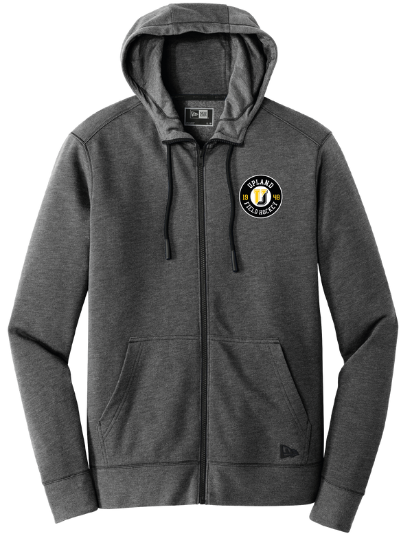 Upland Field Hockey New Era Tri-Blend Fleece Full-Zip Hoodie