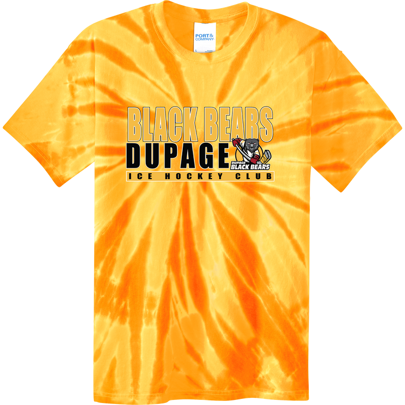 Dupage Black Bears Youth Tie-Dye Tee