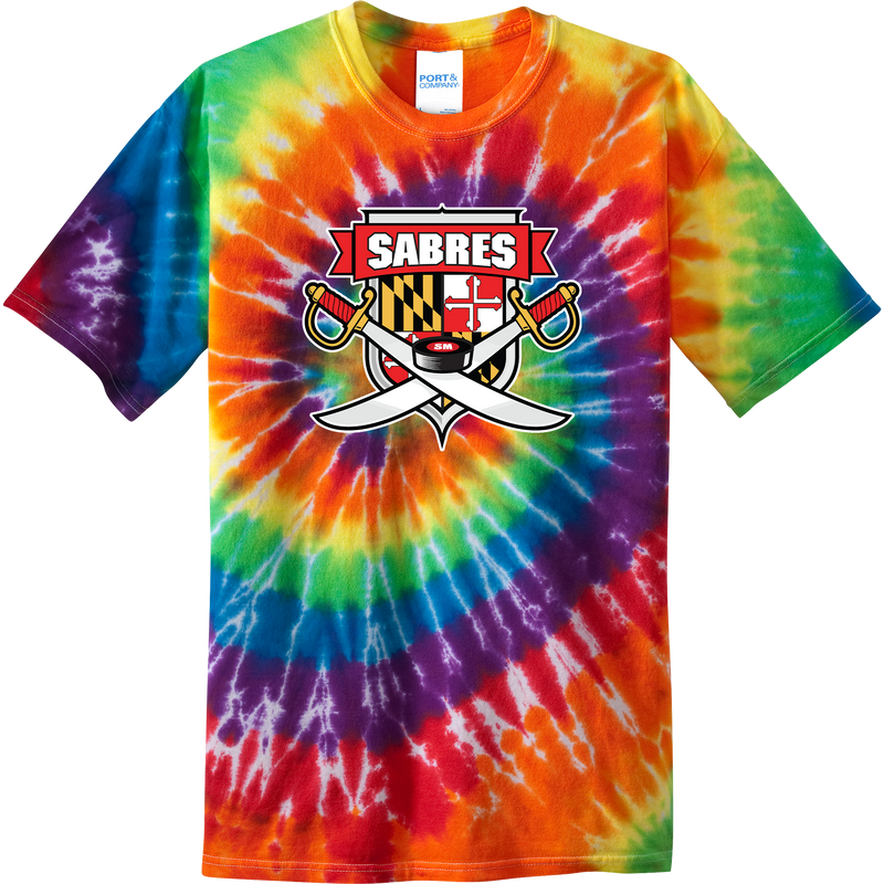 SOMD Sabres Youth Tie-Dye Tee