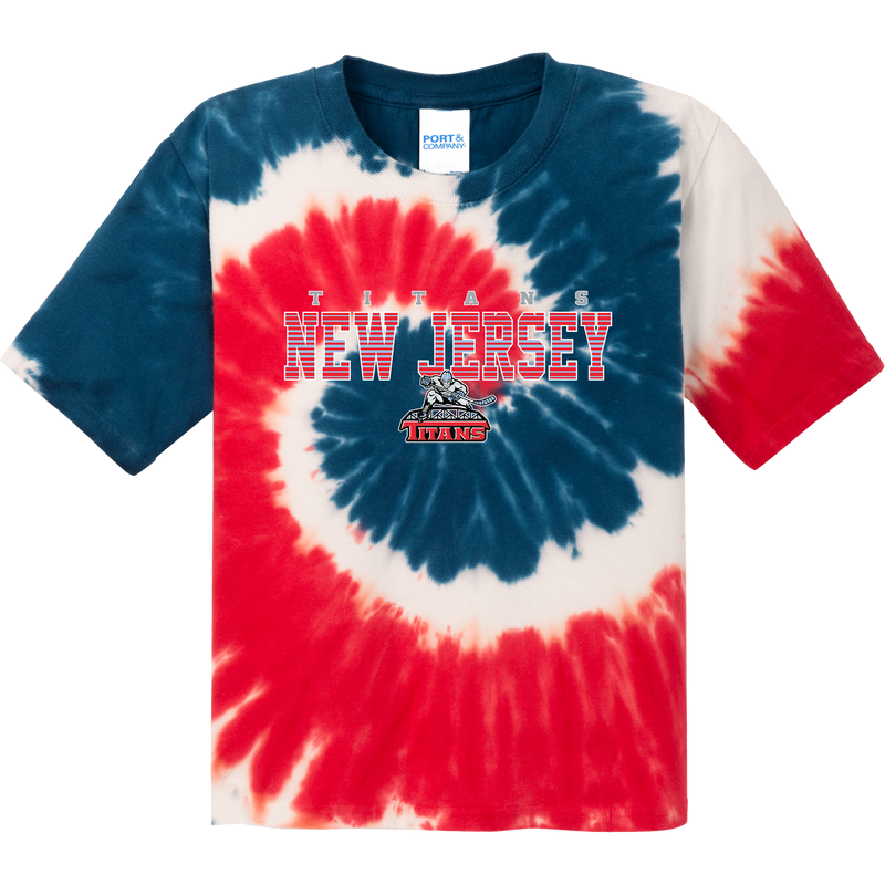 NJ Titans Youth Tie-Dye Tee