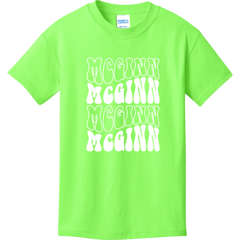 McGinn Youth "Groovy" Core Cotton Tee