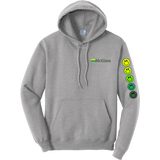 McGinn "Smiley Sleeve" Core Fleece Pullover Hooded Sweatshirt