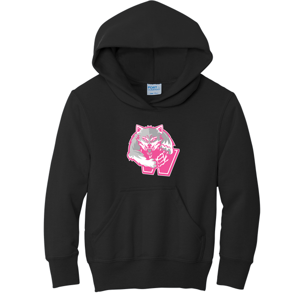 Woodbridge Wolfpack Youth Core Fleece Pullover Hooded Sweatshirt