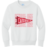 School One Elementary Youth Pennant Fleece Crewneck Sweatshirt