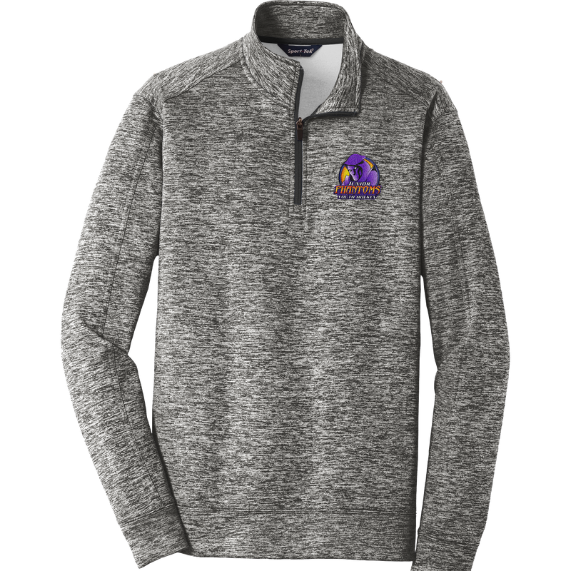 Jr. Phantoms PosiCharge Electric Heather Fleece 1/4-Zip Pullover