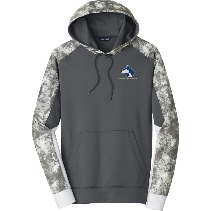 Pittsburgh Huskies Sport-Wick Mineral Freeze Fleece Colorblock Hooded Pullover