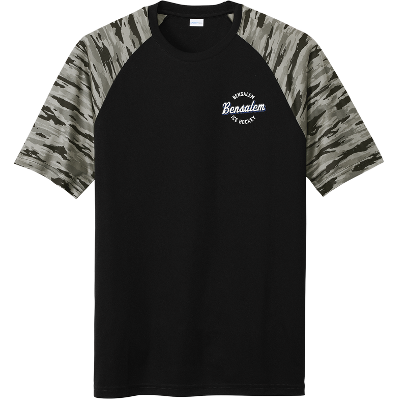 Bensalem Drift Camo Colorblock Tee