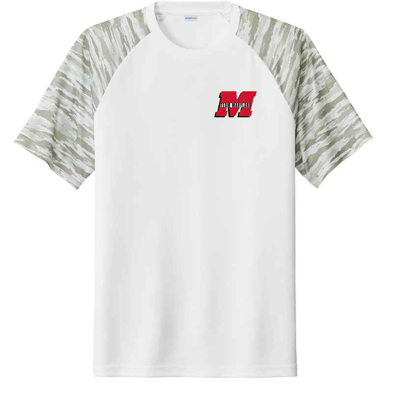 Team Maryland Drift Camo Colorblock Tee