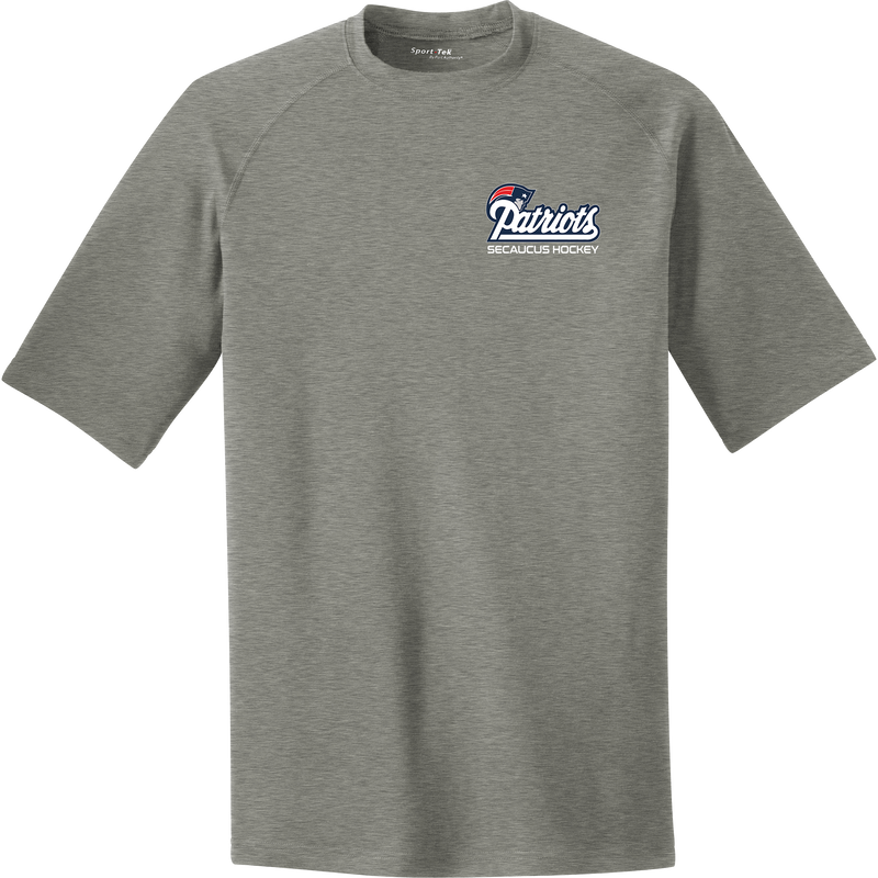 Secaucus Patriots PosiCharge Tri-Blend Wicking Raglan Tee