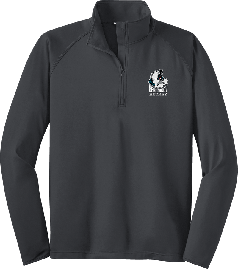 Berdnikov Bears Sport-Wick Stretch 1/4-Zip Pullover