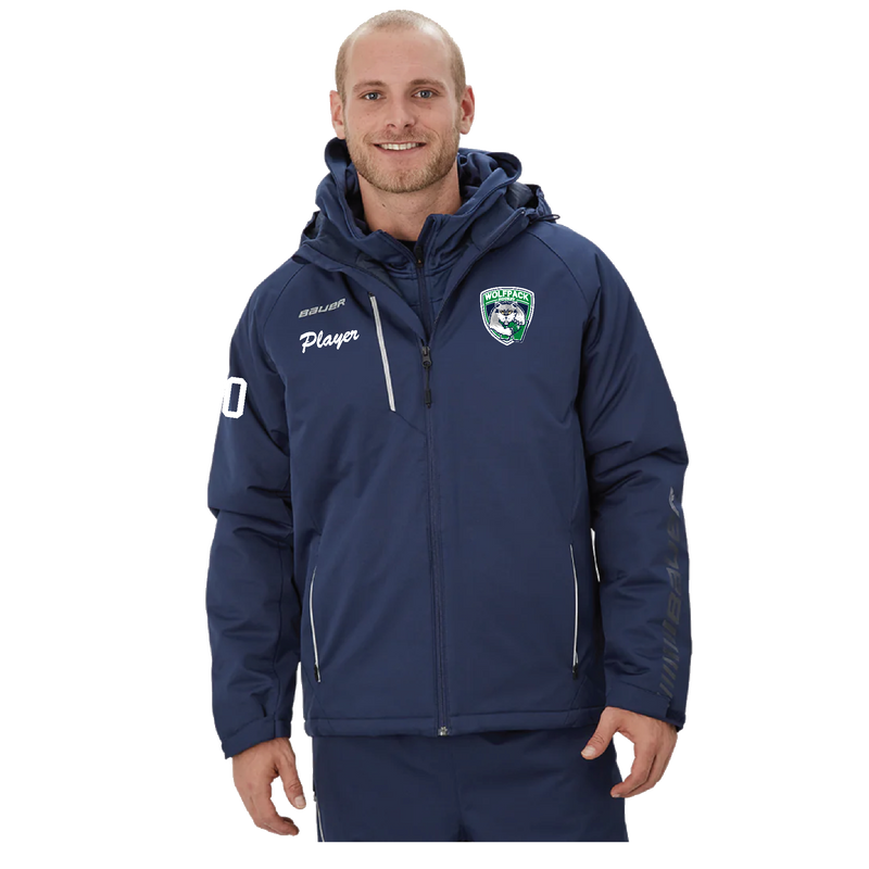 Bauer S24 Adult Heavyweight Jacket (Woodbridge Wolfpack)