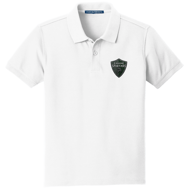 Lansing Spartans Youth Core Classic Pique Polo