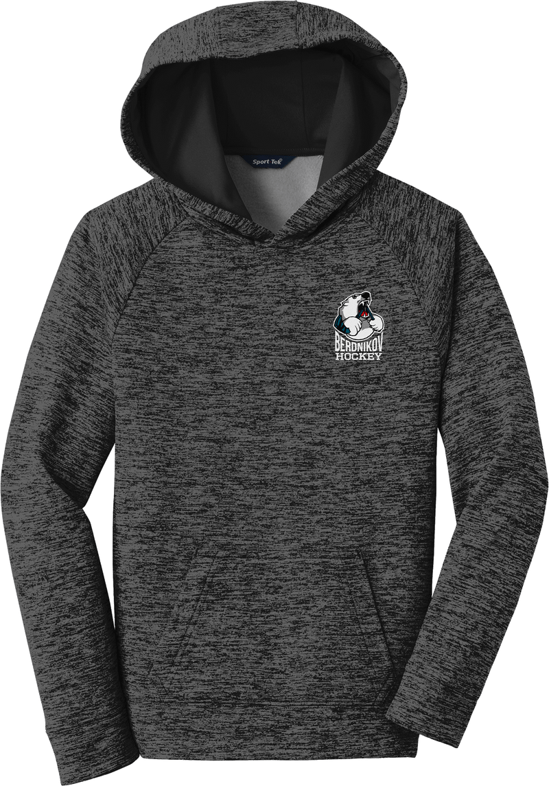 Berdnikov Bears Youth PosiCharge Electric Heather Fleece Hooded Pullover