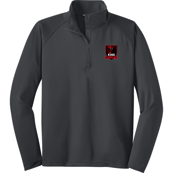 King Cobras Sport-Wick Stretch 1/4-Zip Pullover